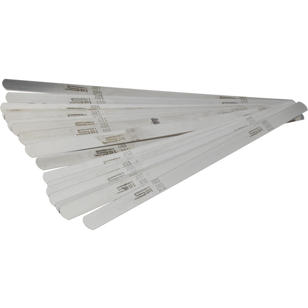 SPI 91-345-9 32 Piece, 0.001 to 0.03" Thick, Parallel Feeler Gage Set