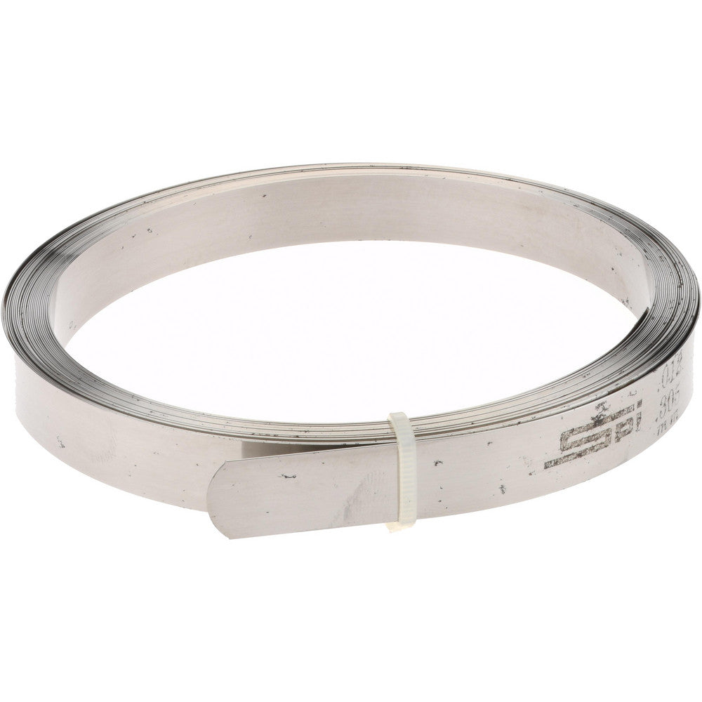 SPI 91-429-1 Feeler Stock Roll 0.012" Thick, 1/2" Wide, 25' Long, High Carbon Steel