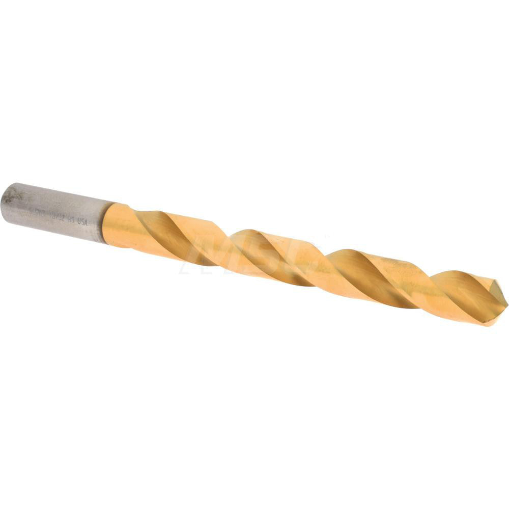 Hertel 85704633 Jobber Length Drill Bit 15/32" Dia, 118 &deg, High Speed Steel