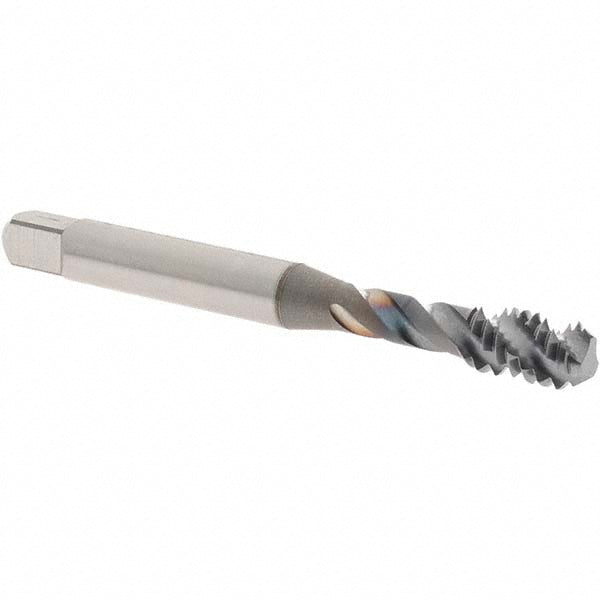 OSG 0137208 Spiral Flute Tap 1/4-20 UNC, 3 Flutes, Bottoming, 2B Class of Fit, Vanadium High Speed Steel, TICN Coated