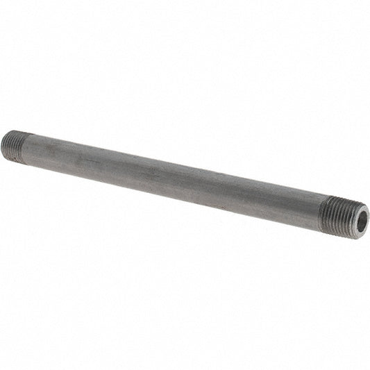 Anvil 0330501800 Black Pipe Nipple 1/8" Dia x 5" Long, Schedule 80