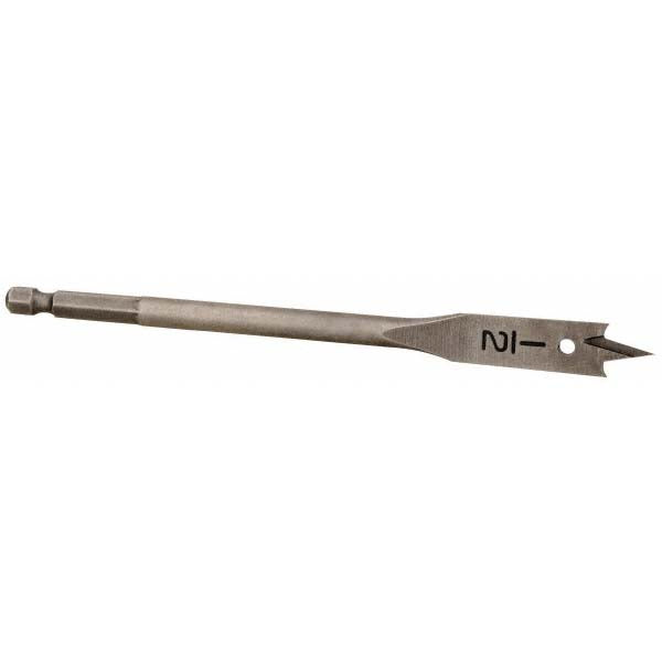 Mag-Bit 7920816 1/2", 1/4" Straight Shank, Bright Finish, Steel, Spade Blade Drill Bit