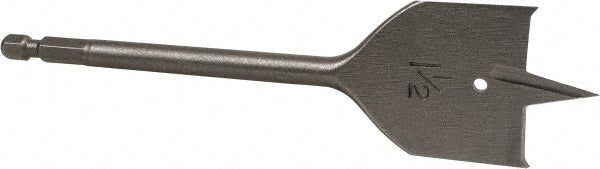 Mag-Bit 7922416 1-1/2", 1/4" Straight Shank, Bright Finish, Steel, Spade Blade Drill Bit