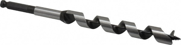 Mag-Bit 701.1016 5/8", 3/8" Diam Straight Shank, 7-7/8" Overall Length with 5" Twist, Dual Auger Bit
