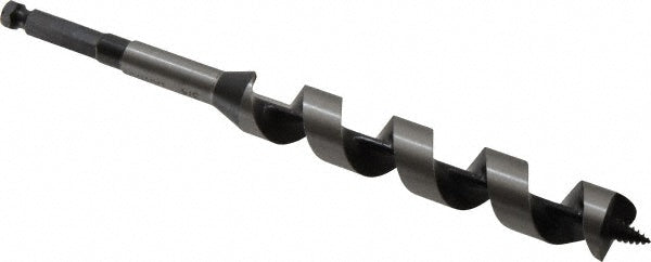 Mag-Bit 701.1216 3/4", 3/8" Diam Straight Shank, 7-7/8" Overall Length with 5" Twist, Dual Auger Bit