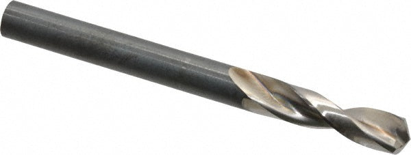 Guhring 9005520063500 Screw Machine Length Drill Bit Letter E, 130 deg Point, High-Speed Steel