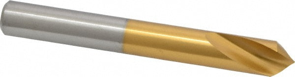 Guhring 9005680127000 90&deg 102mm OAL High Speed Steel Spotting Drill