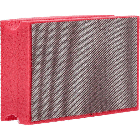 Norton 66260306362 Hand Sanding Pad 2-1/8 x 3-1/2", Super Fine Grade, Diamond