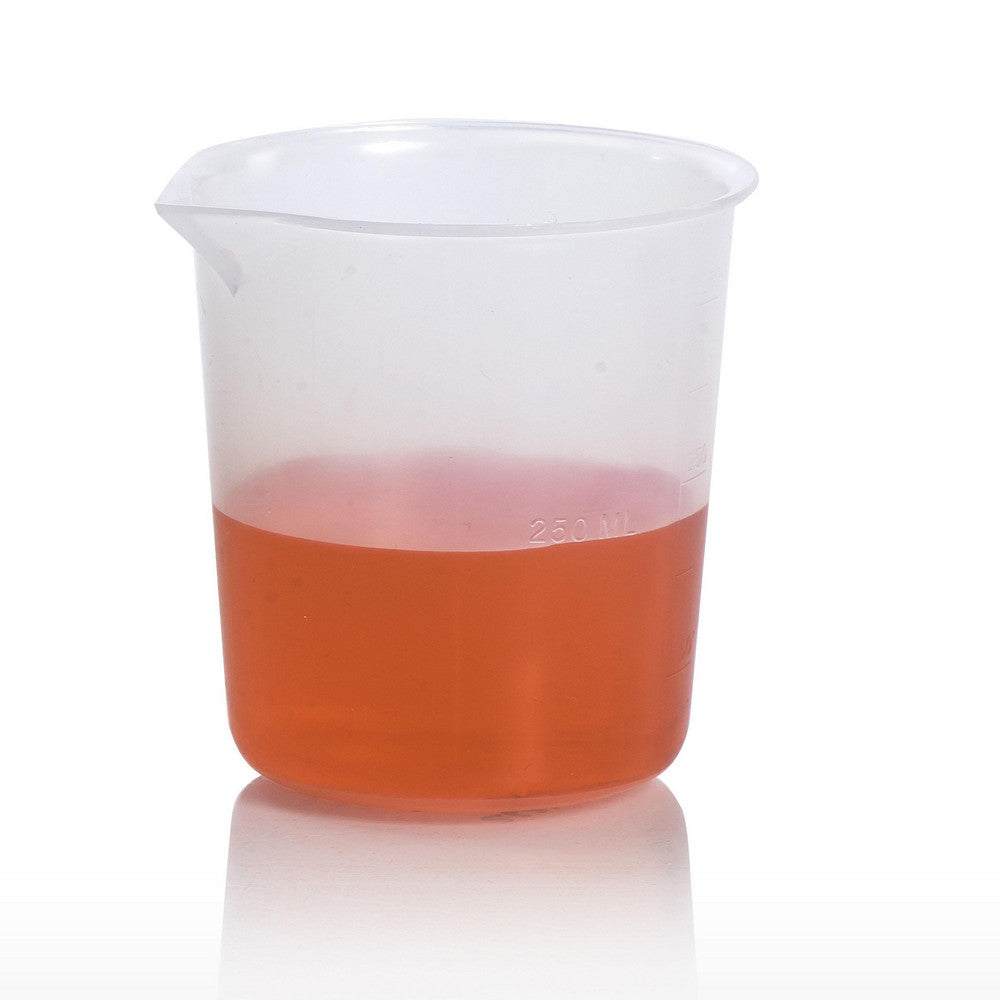 Bel-Art F26213-0000-OLD Graduated Beaker 250.000 mL, Polypropylene, 50 mL Graduation