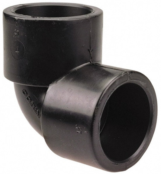 NIBCO CC02150 2" Polypropylene Plastic Pipe 90&deg Elbow