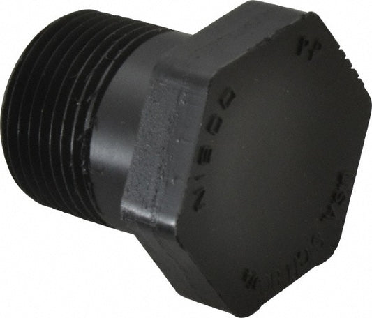 NIBCO CC03600 3/4" Polypropylene Plastic Pipe Threaded Plug