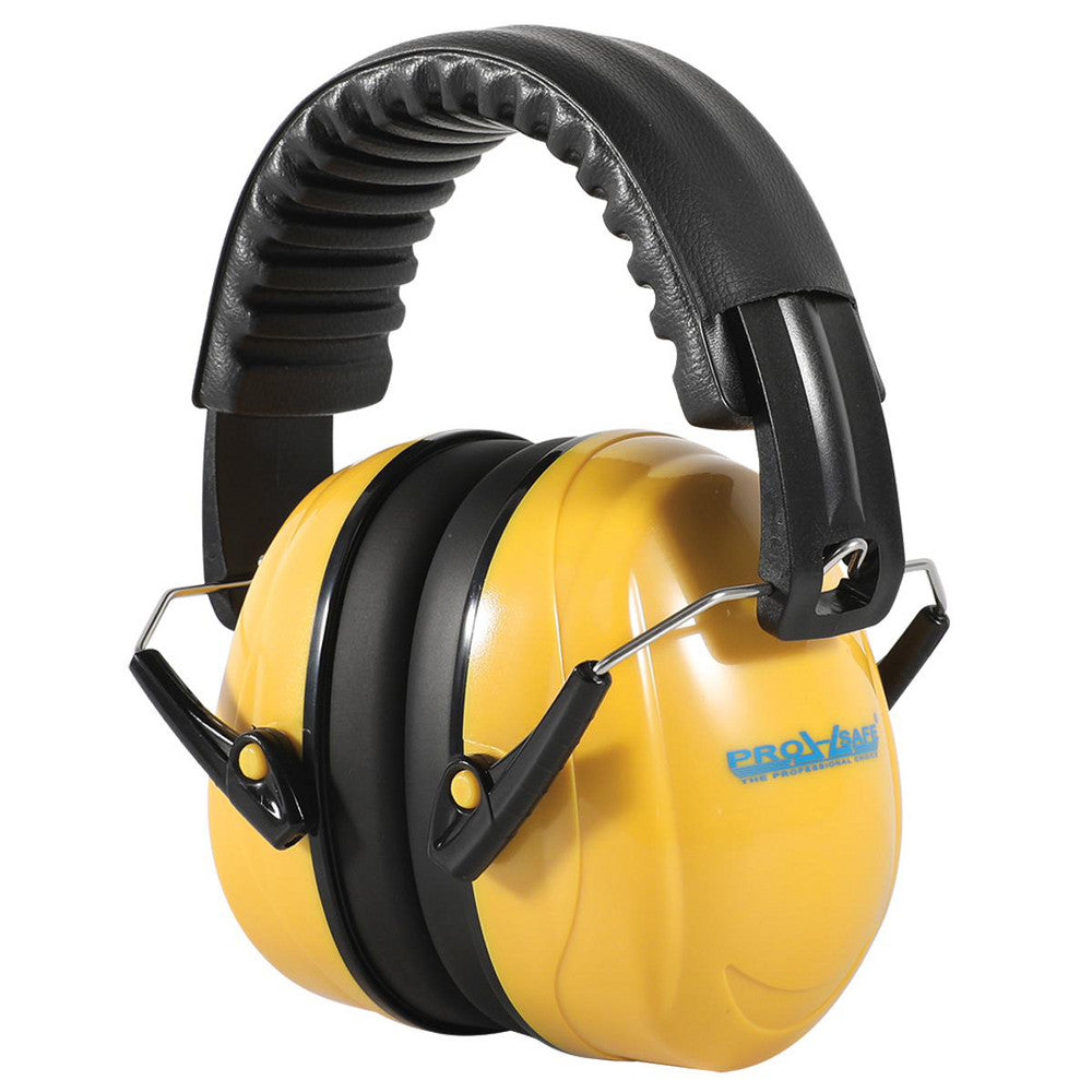 PRO-SAFE FM-1B Folding Earmuffs Polyurethane & PVC Cushion, Folding