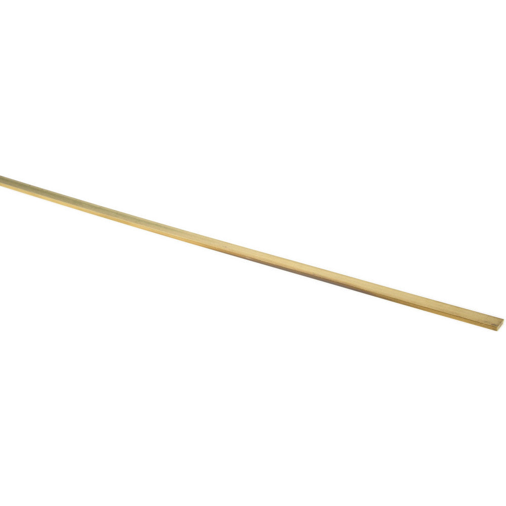 Value Collection CUREC005443 1/2 Inch Wide x 1/8 Inch Thick x 36 Inch Long, Brass Rectangular Bar