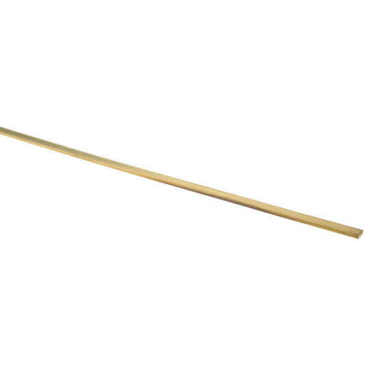 Value Collection CUREC005443 1/2 Inch Wide x 1/8 Inch Thick x 36 Inch Long, Brass Rectangular Bar