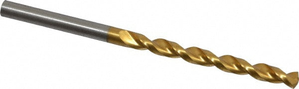 Guhring 9006520044500 Jobber Length Drill Bit 4.45 mm Dia, 130 &deg, High Speed Steel