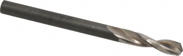 Guhring 9005520044500 Screw Machine Length Drill Bit 0.1752" Dia, 130 &deg, High Speed Steel