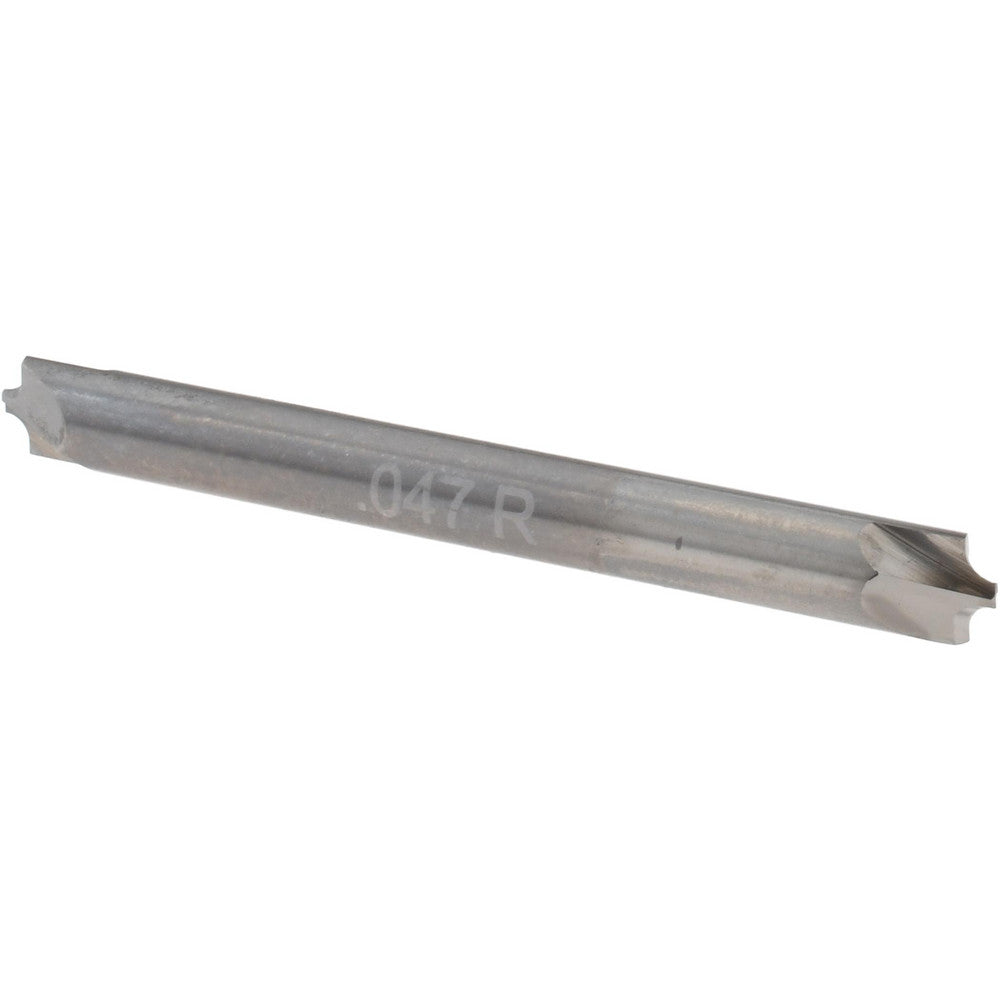 Harvey Tool 46047 Corner Rounding End Mill 3/64" Radius, 3/16" Dia, 2 Flutes, Solid Carbide
