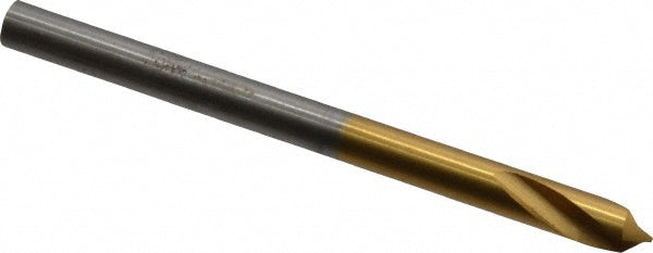 Guhring 9005680040000 90&deg 4mm Diam 55mm OAL High Speed Steel Spotting Drill