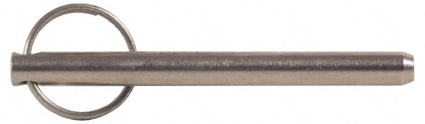 Gibraltar mrq-ss-1096 5/16" Pin Dia, 2-7/8" Long, Zinc Plated Stainless Steel Ball Lock Hitch Pin