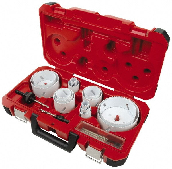 Milwaukee Tool 49-22-4105 Master Electrician's Hole Saw Kit 19 Pc, 3/4 to 4-3/4" Dia