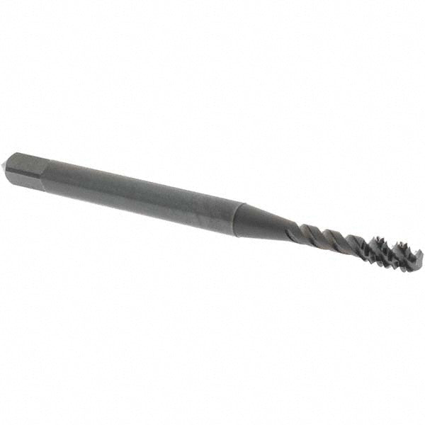 OSG 0135601 Spiral Flute Tap #4-40 UNC, 3 Flutes, Bottoming, 2B/3B Class of Fit, Vanadium High Speed Steel, Oxide Coated