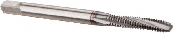 OSG 1305710208 Spiral Flute Tap #4-40 UNC, 3 Flutes, Modified Bottoming, 2B/3B Class of Fit, Powdered Metal, TICN Coated