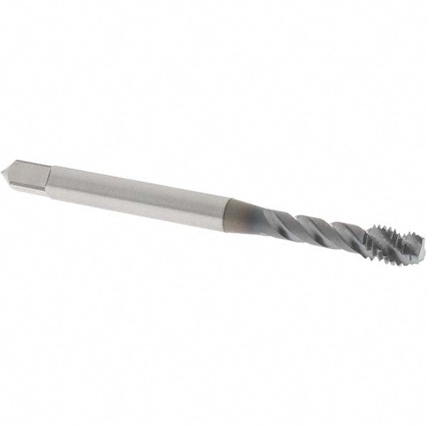 OSG 1755708 Spiral Flute Tap M5x0.80 Metric Coarse, 3 Flutes, Modified Bottoming, 6H Class of Fit, Vanadium High Speed Steel, TICN Coated