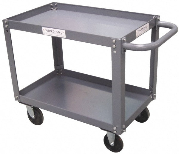 Value Collection WS-MH-SCAR-010 Service Utility Cart Steel, Gray