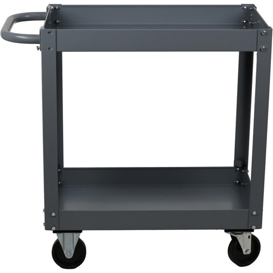 Value Collection WS-MH-SCAR-021 Service Utility Cart 30" Long, 18" Wide, Steel, 1200 lb Capacity, Gray