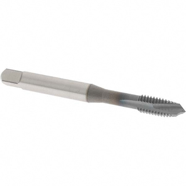 OSG 2891008 Spiral Point Tap M6x1 Metric, 3 Flutes, Plug Chamfer, 6H Class of Fit, HSS-E Vanadium, TiCN Coated