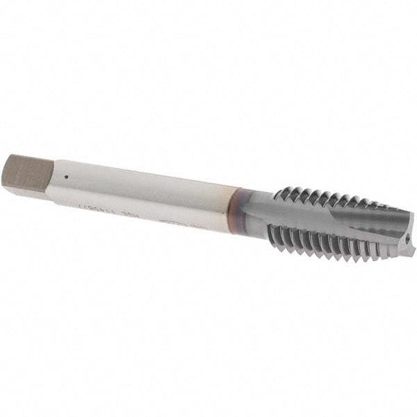 OSG 2832408 Spiral Point Tap 1/2-13 UNC, 3 Flutes, Plug Chamfer, 3B Class of Fit, HSS-E Vanadium, TiCN Coated