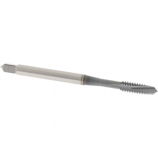 OSG 2812408 Spiral Point Tap #6-32 UNC, 2 Flutes, Plug Chamfer, 2B Class of Fit, HSS-E Vanadium, TiCN Coated