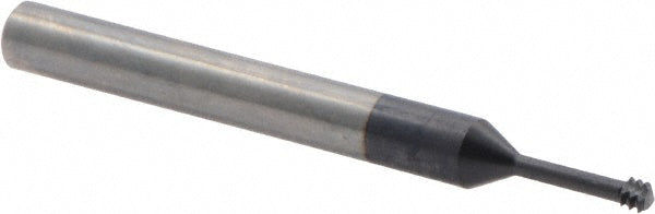 Iscar 5604989 Helical Flute Thread Mill #10#8, Internal, 3 Flute, 0.2500" Shank Dia, Solid Carbide