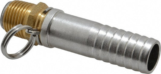 SuperKlean 8-3/4-B 1/2 NPT x 3/4" Hose Barb, Swivel Hose Adapter