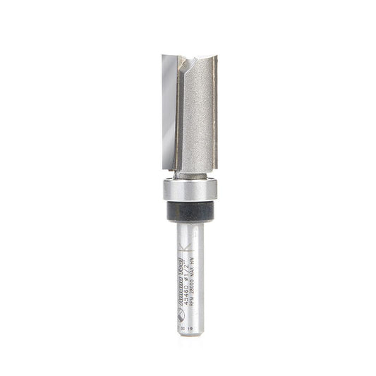 Amana Tool 45460 1/2" Diam, 1" LOC, 2 Flute Carbide-Tipped Edge Profile Pattern-Cutting Router Bit
