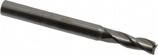 OSG 403-2188 Square End Mill 7/32'' Dia, 5/8'' LOC, 1/4'' Shank Dia, 2-1/2'' OAL, 3 Flutes, Solid Carbide