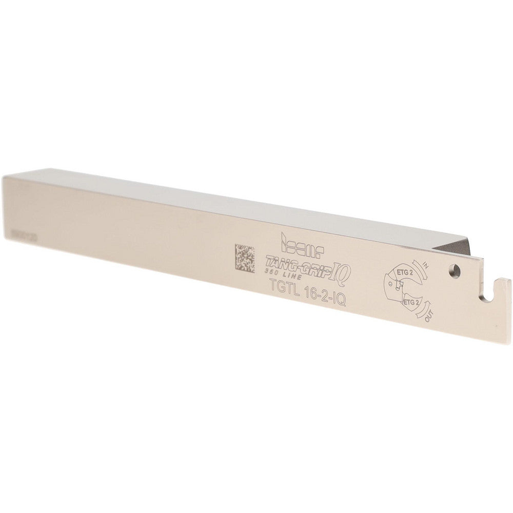 Iscar 2301905 Indexable Grooving-Cutoff Toolholder TGTL16-2, 1.8 to 2.5 mm Groove Width, 16 mm Max Depth of Cut, Left Hand