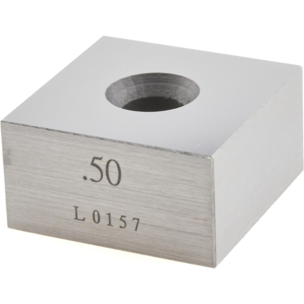 Value Collection 630-73506 Square Steel Gage Block 0.5", Grade 0