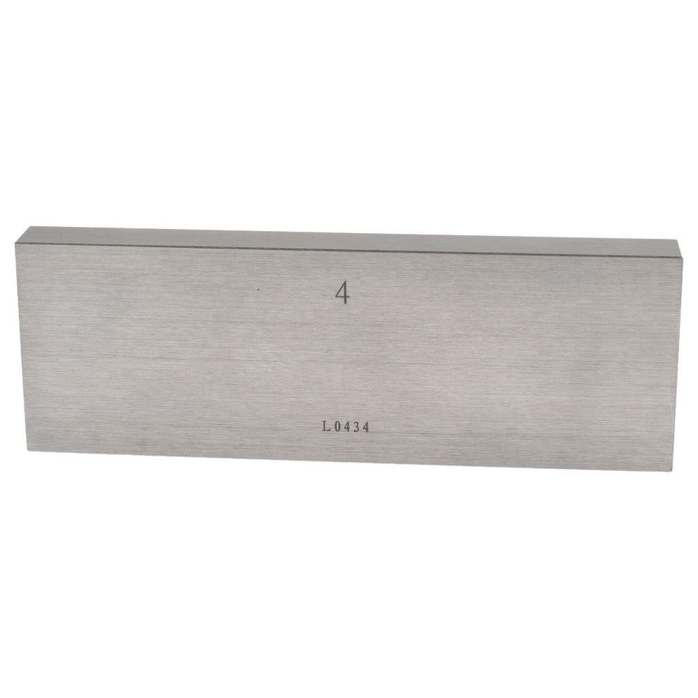 Value Collection 630-24006 Rectangle Steel Gage Block 4", Grade 0
