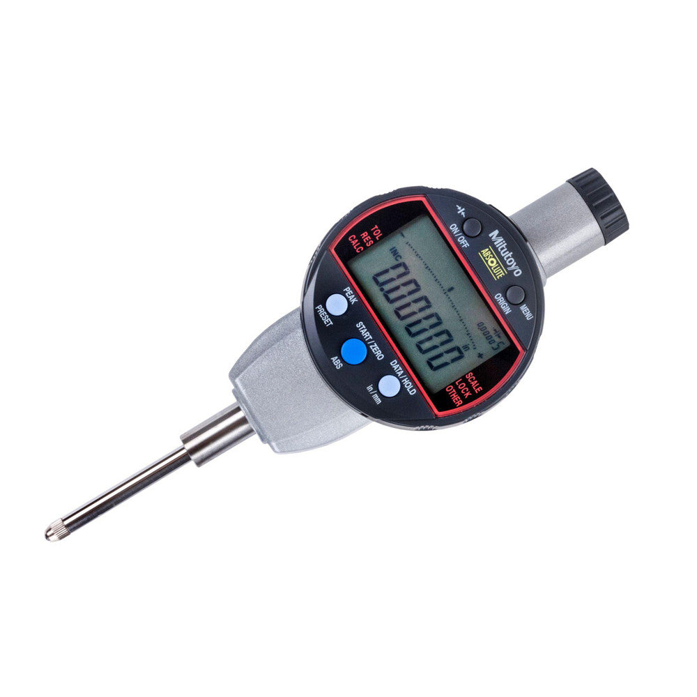 Mitutoyo 543-592B-10 Electronic Test Indicator 1.00 mm Max, ±.0001" Accuracy, Carbide Contact Point