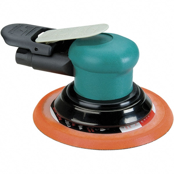 Dynabrade 59025 Air Orbital Sander Round, 6" Pad, 12,000 OPM