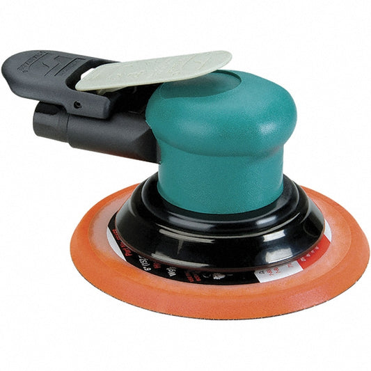 Dynabrade 59025 Air Orbital Sander Round, 6" Pad, 12,000 OPM