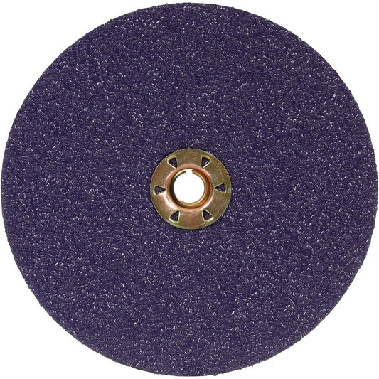 3M 7100310729 Fiber Disc  7" Disc Dia, Quick Change TN, 36 Grit, Premium Ceramic Alumina
