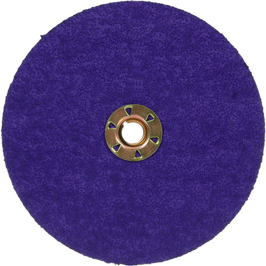3M 7100310732 Fiber Disc  7" Disc Dia, Quick Change TN, 36 Grit, Premium Ceramic Alumina