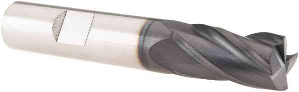 Kyocera SGS Precision Tools 38174 Corner Radius End Mill 1/2" Dia, 1" LOC, 0.015" Radius, 4 Flutes, Solid Carbide