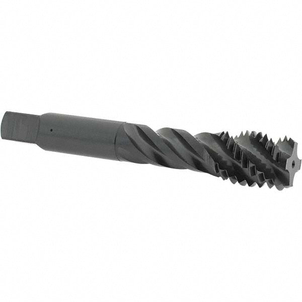 OSG 0139301 Spiral Flute Tap 5/8-11 UNC, 4 Flutes, Bottoming, 2B Class of Fit, Vanadium High Speed Steel, Oxide Coated