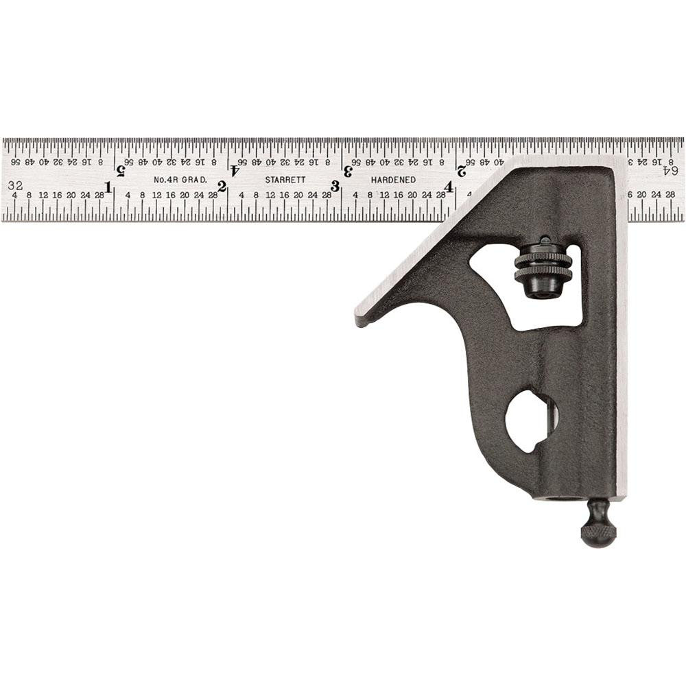 Starrett 50051 2 Piece, 6" Combination Square Set