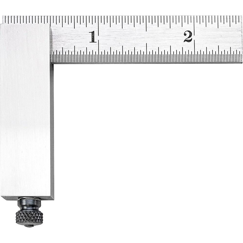 Starrett 50117 2-1/2 Inch Long, English Double Square