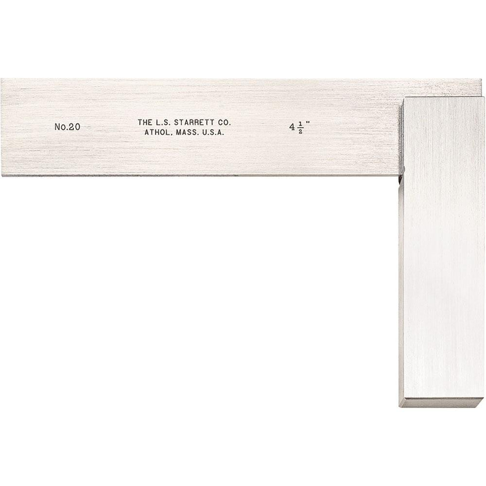Starrett 50132 4-1/2" Blade Length, 3-1/2" Base Length Steel Square