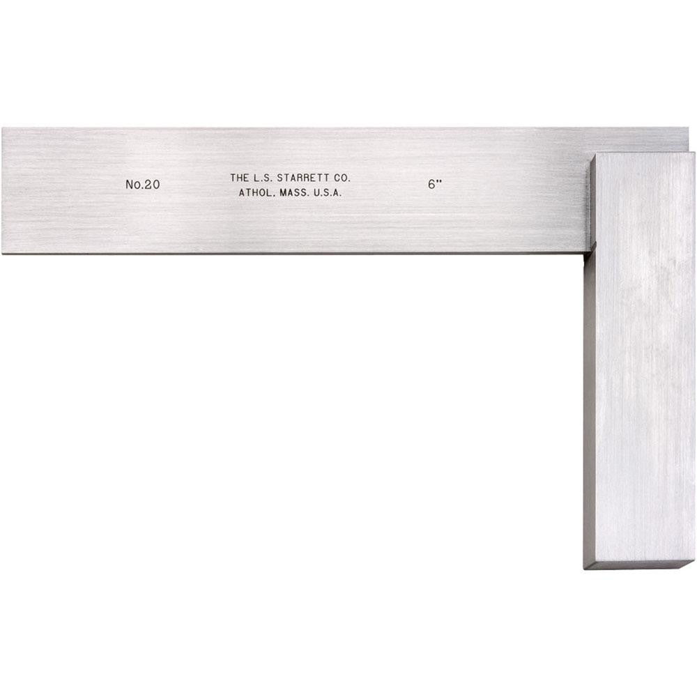 Starrett 50134 6" Blade Length, 4-5/16" Base Length Steel Square